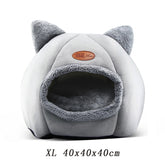 Cat Deep Sleep Winter Bed